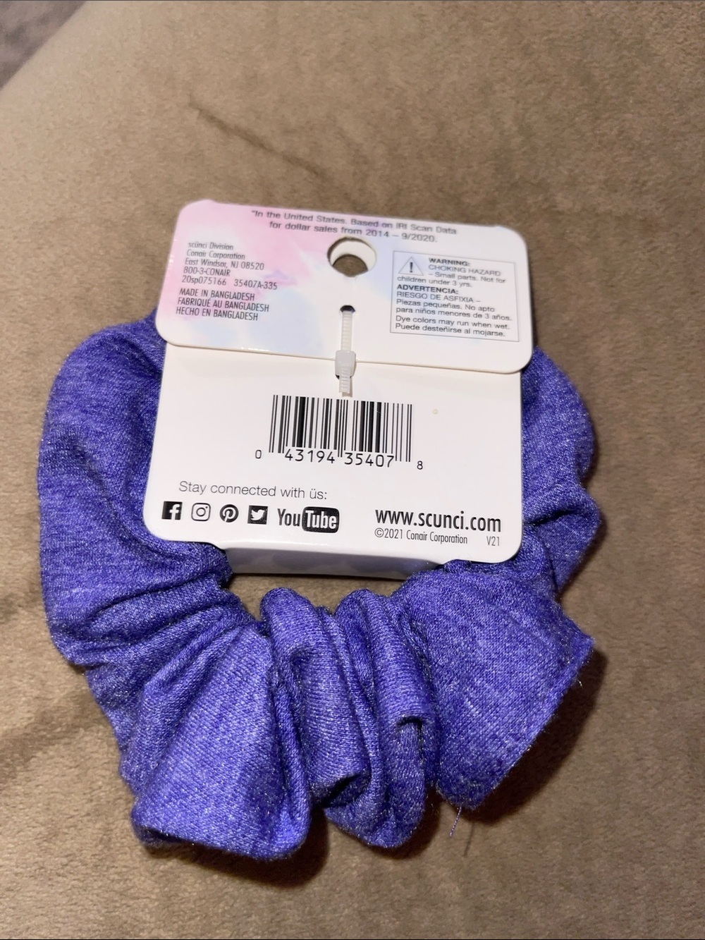 Scunci & Goody & Hue Hair Accessory Set - Purple, Beige, Brown, Tortoise New - Picture 9 of 9
